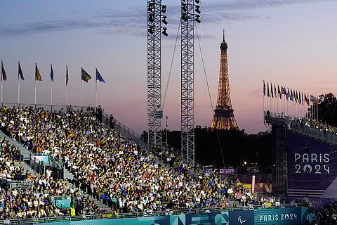 2024 Paralympics Opening Ceremony: Spectators attend the Opening Ceremony